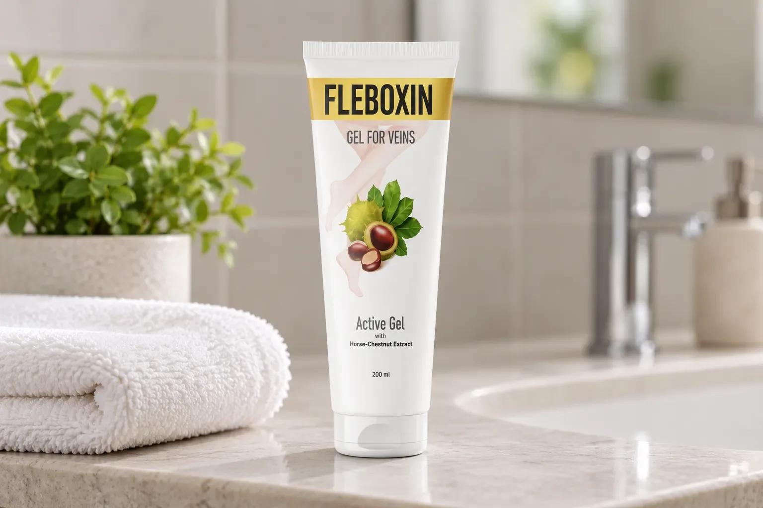 Fleboxin — opakowanie na co dzień