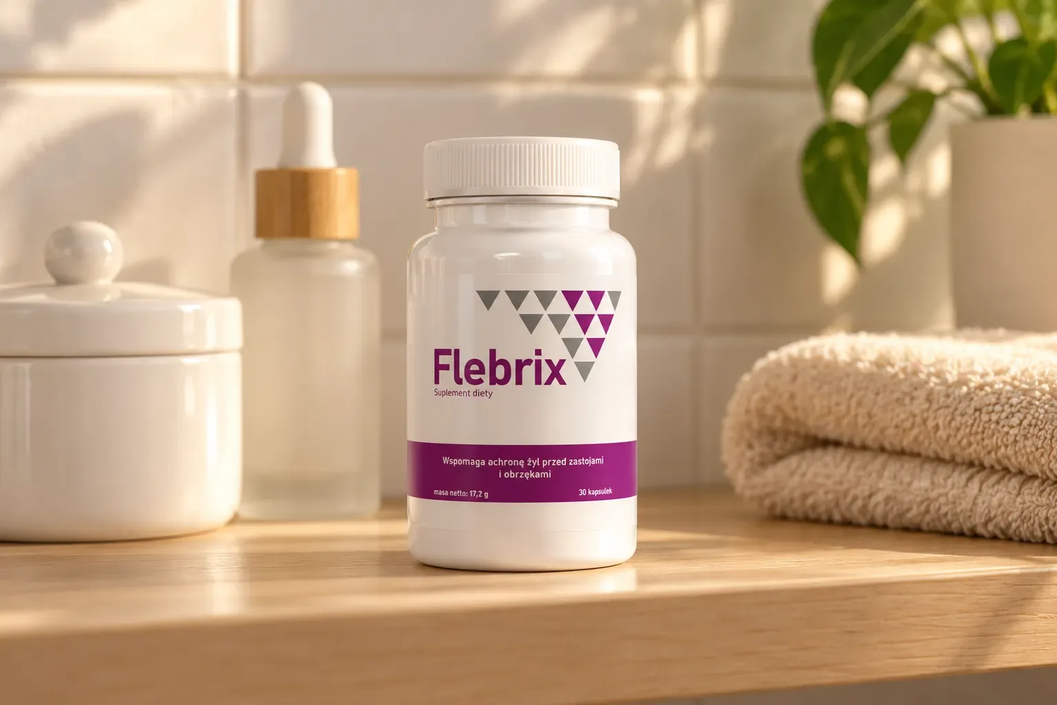 Flebrix — opakowanie na co dzień