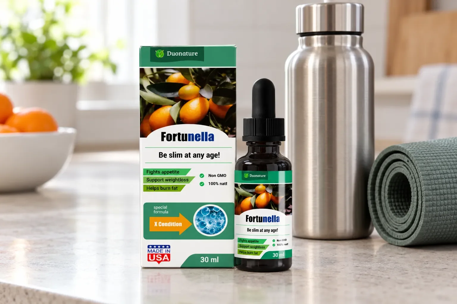Fortunella — opakowanie na co dzień