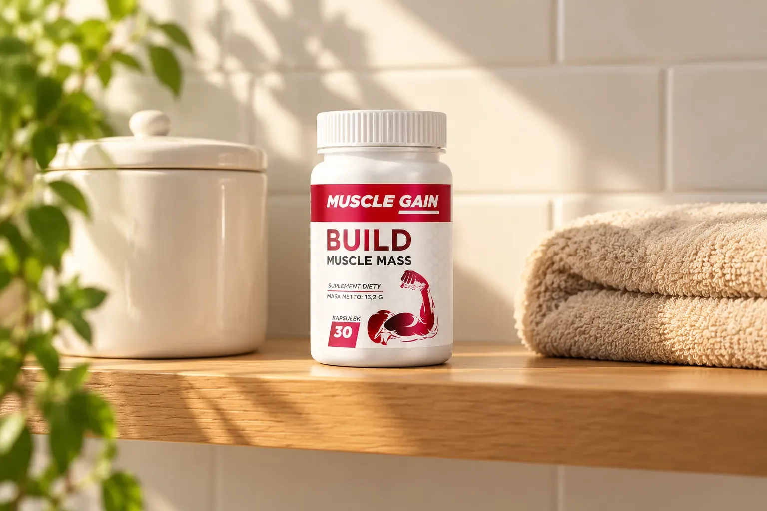 Muscle Gain — opakowanie na co dzień