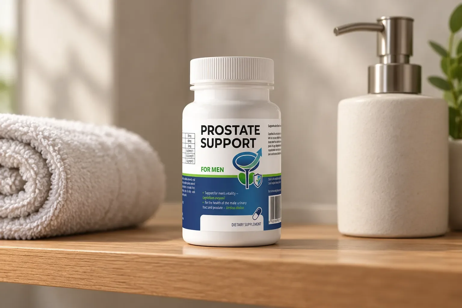 Prostate Support — opakowanie na co dzień