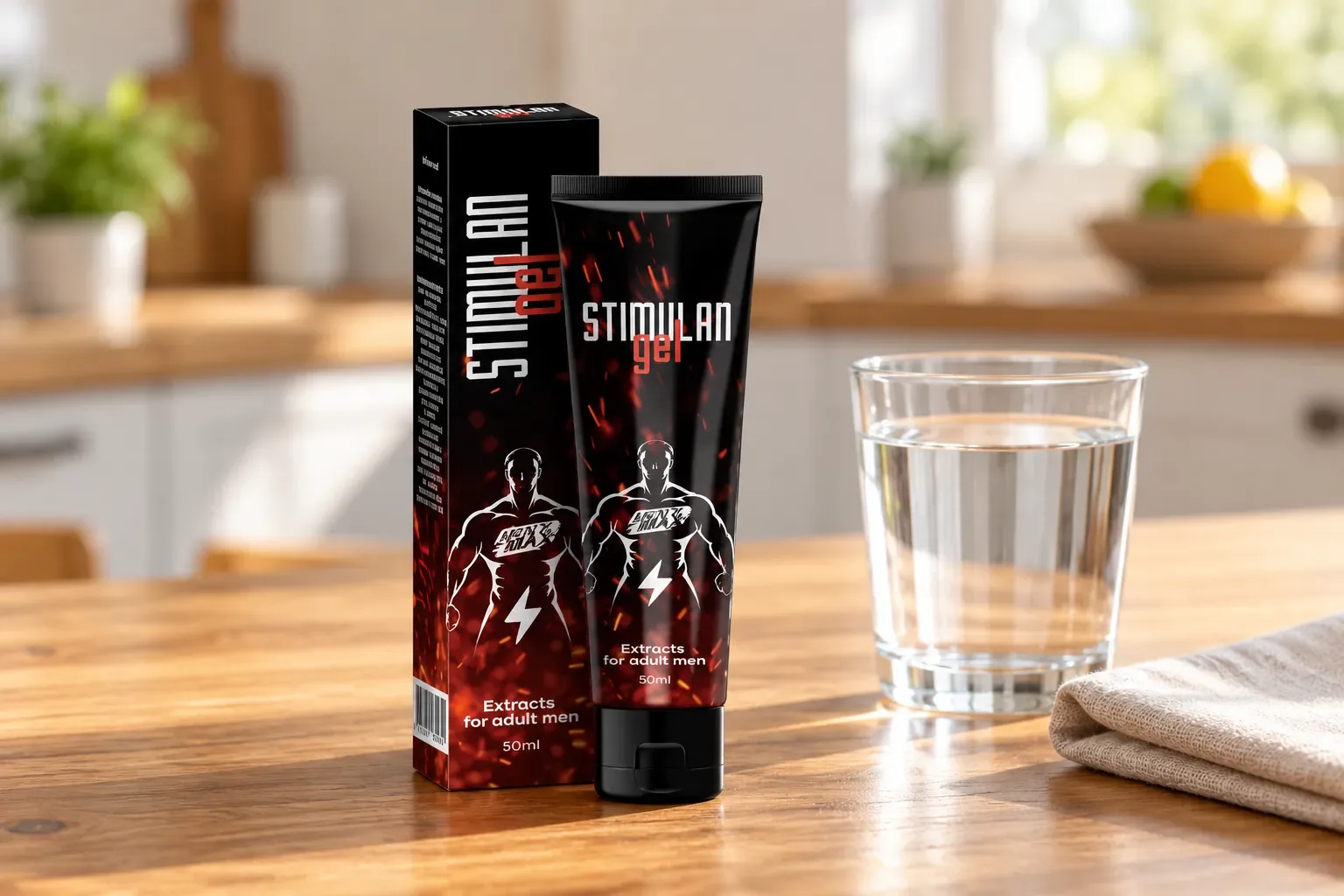 Stimulan Gel — opakowanie na co dzień